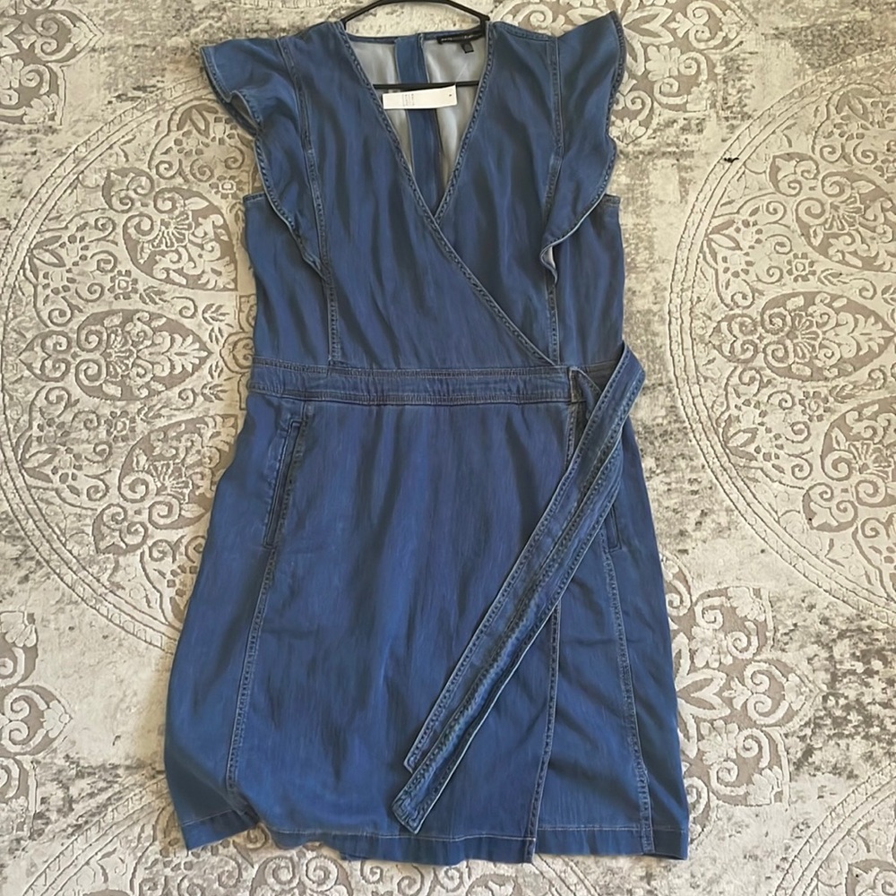 White House Black market jean dress